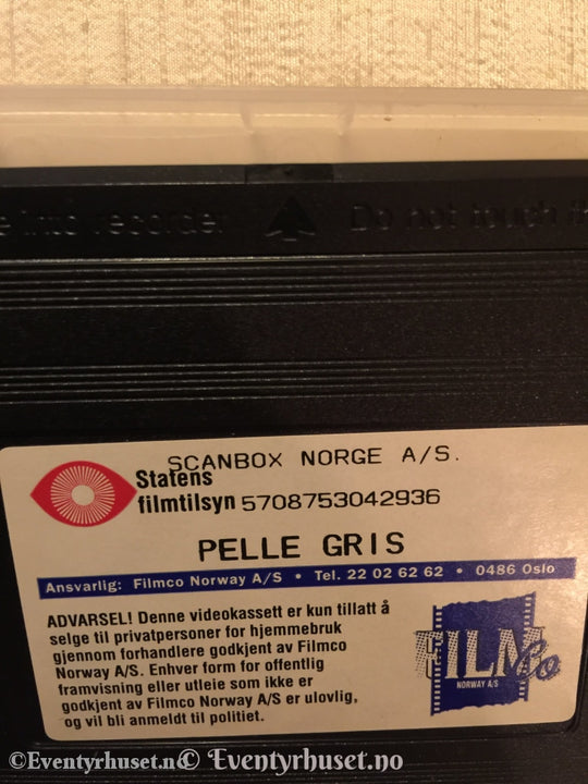 På Eventyr Med Pelle. Vhs. Vhs