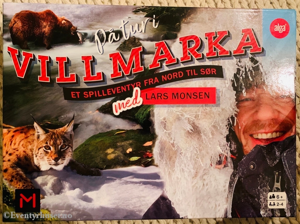 På Tur I Villmarka Med Lars Monsen. Brettspill. Brettspill