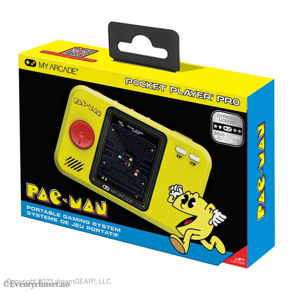 Pac-Man Portable Gaming System Pocket Player Pro Home & Gifts