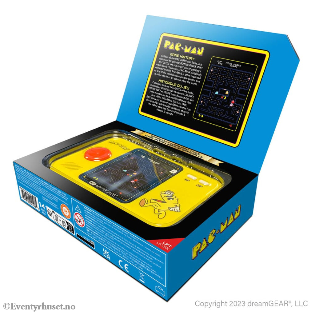 Pac-Man Portable Gaming System Pocket Player Pro Home & Gifts