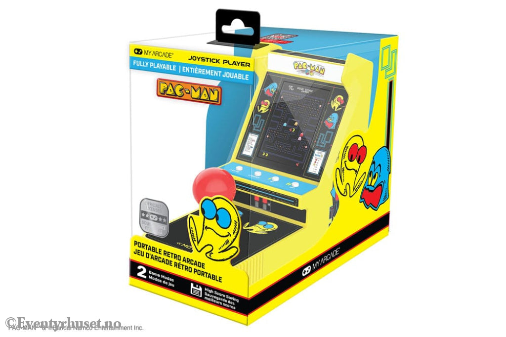 Pac-Man Portable Retro Arcade Joystick Player Home & Gifts