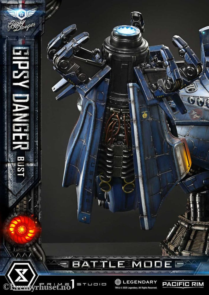 Pacific Rim Life Size Bust 1/1 Gipsy Danger Battle Mode 75 cm Collectibles