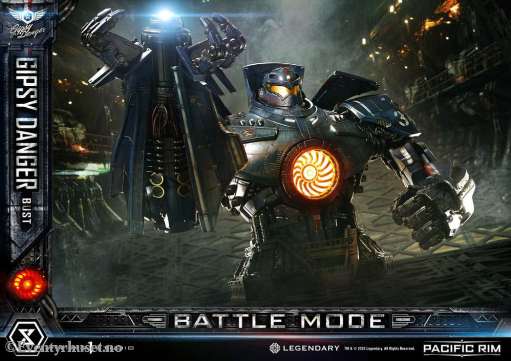 Pacific Rim Life Size Bust 1/1 Gipsy Danger Battle Mode 75 cm Collectibles
