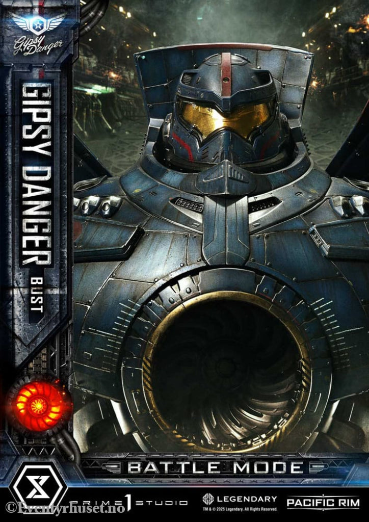Pacific Rim Life Size Bust 1/1 Gipsy Danger Battle Mode 75 cm Collectibles
