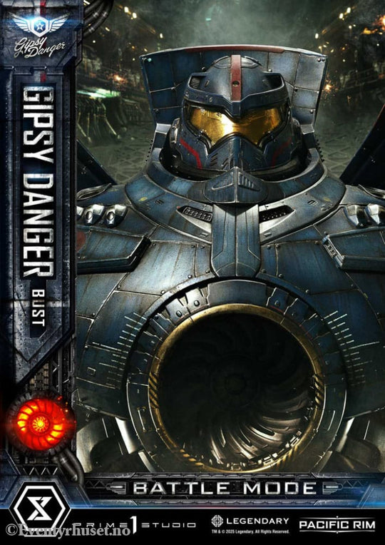 Pacific Rim Life Size Bust 1/1 Gipsy Danger Battle Mode 75 cm Collectibles