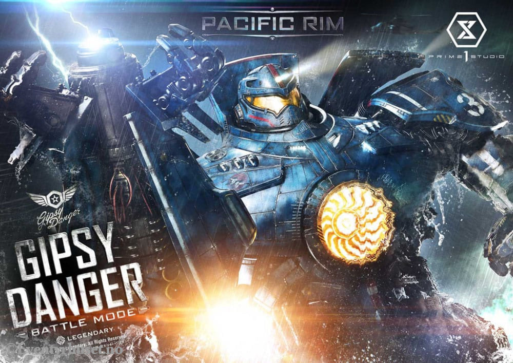 Pacific Rim Life Size Bust 1/1 Gipsy Danger Battle Mode 75 cm Collectibles