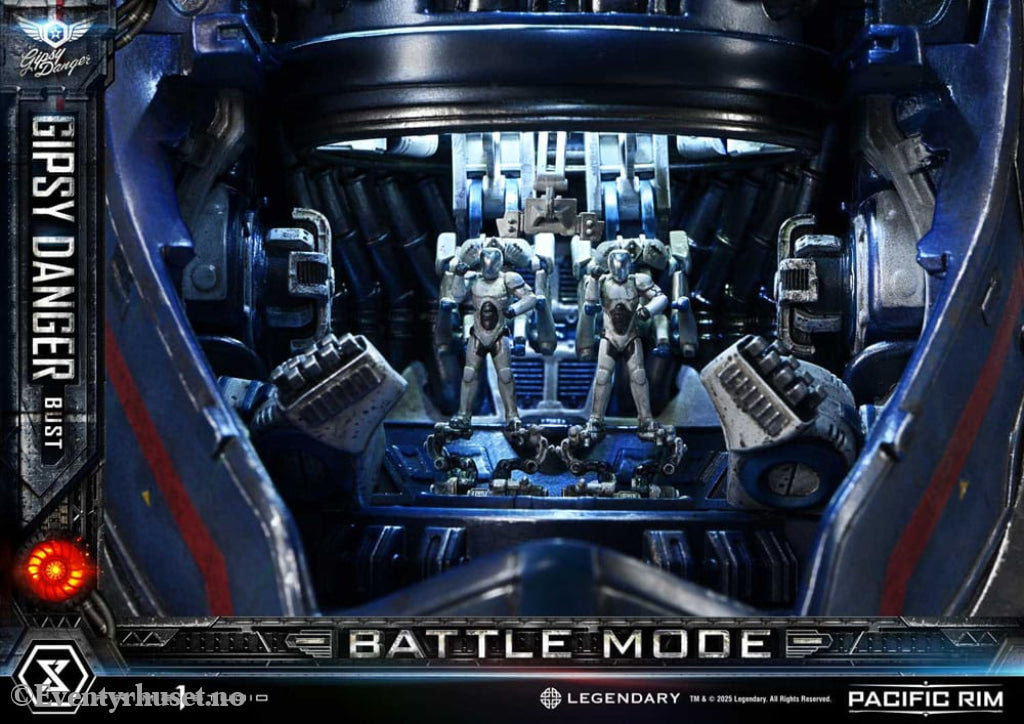 Pacific Rim Life Size Bust 1/1 Gipsy Danger Battle Mode 75 cm Collectibles