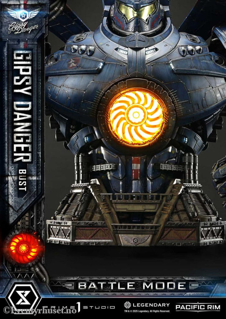 Pacific Rim Life Size Bust 1/1 Gipsy Danger Battle Mode 75 cm Collectibles