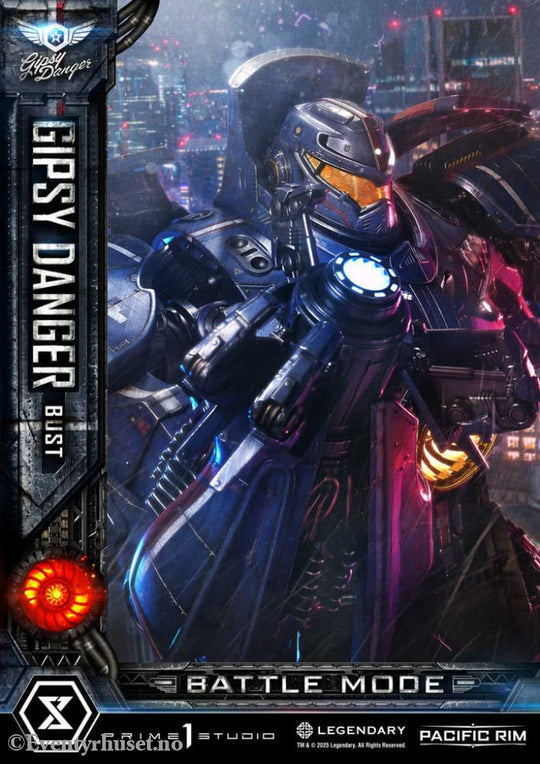 Pacific Rim Life Size Bust 1/1 Gipsy Danger Battle Mode 75 cm Collectibles