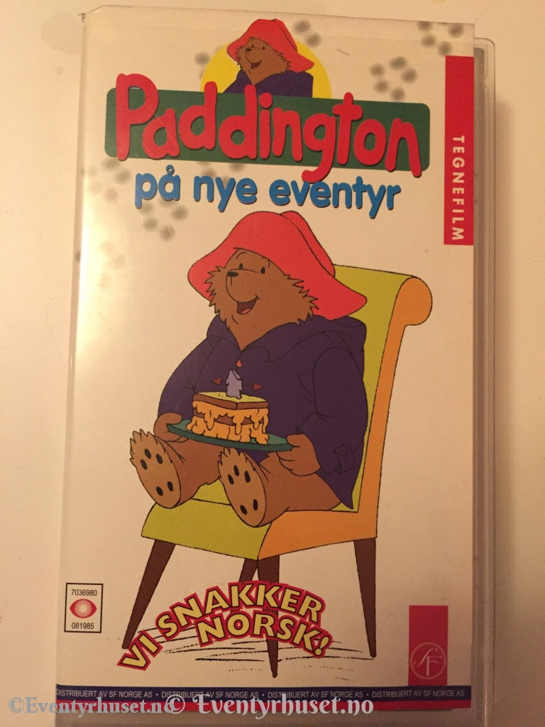 Paddington. 1998. På Nye Eventyr. Vhs. Vhs