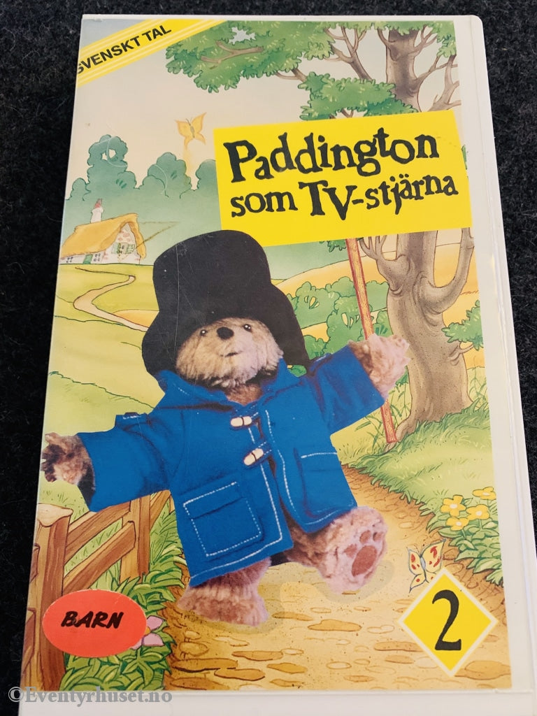 Paddington Som Tv-Stjärna. Vol. 2. 1991. Svensk. Vhs Big Box.