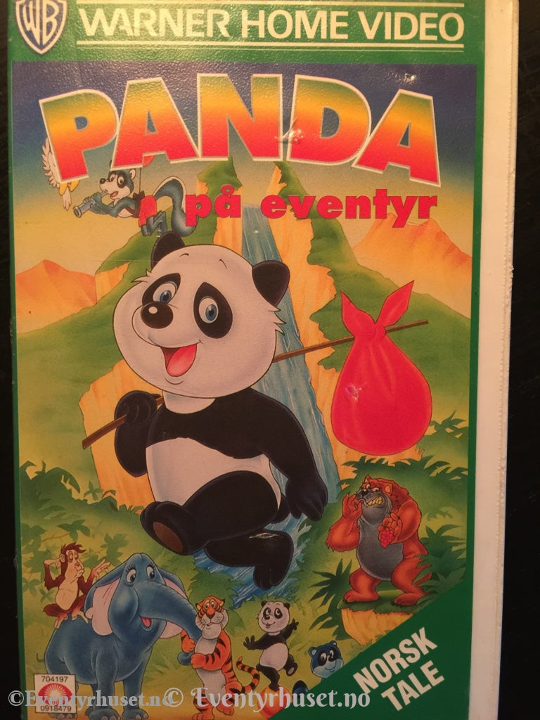 Panda På Eventyr. 1990. Vhs. Vhs