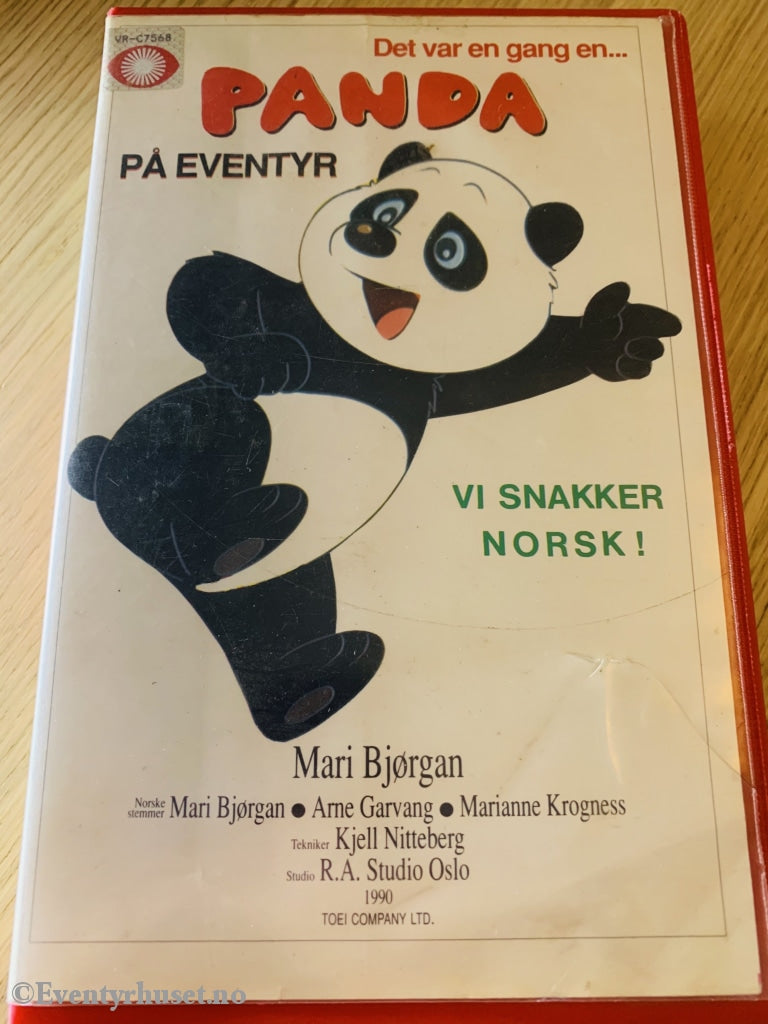 Panda På Eventyr. Vhs Big Box.