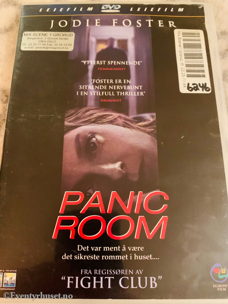 Panic Room. 2002. Dvd Leiefilm.