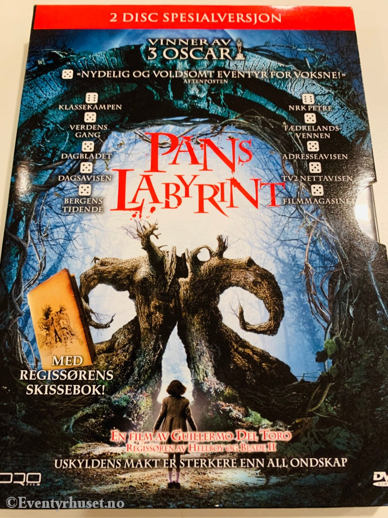 Pans Labyrint - 2 Disc Spesialversjon. Dvd Slipcase.