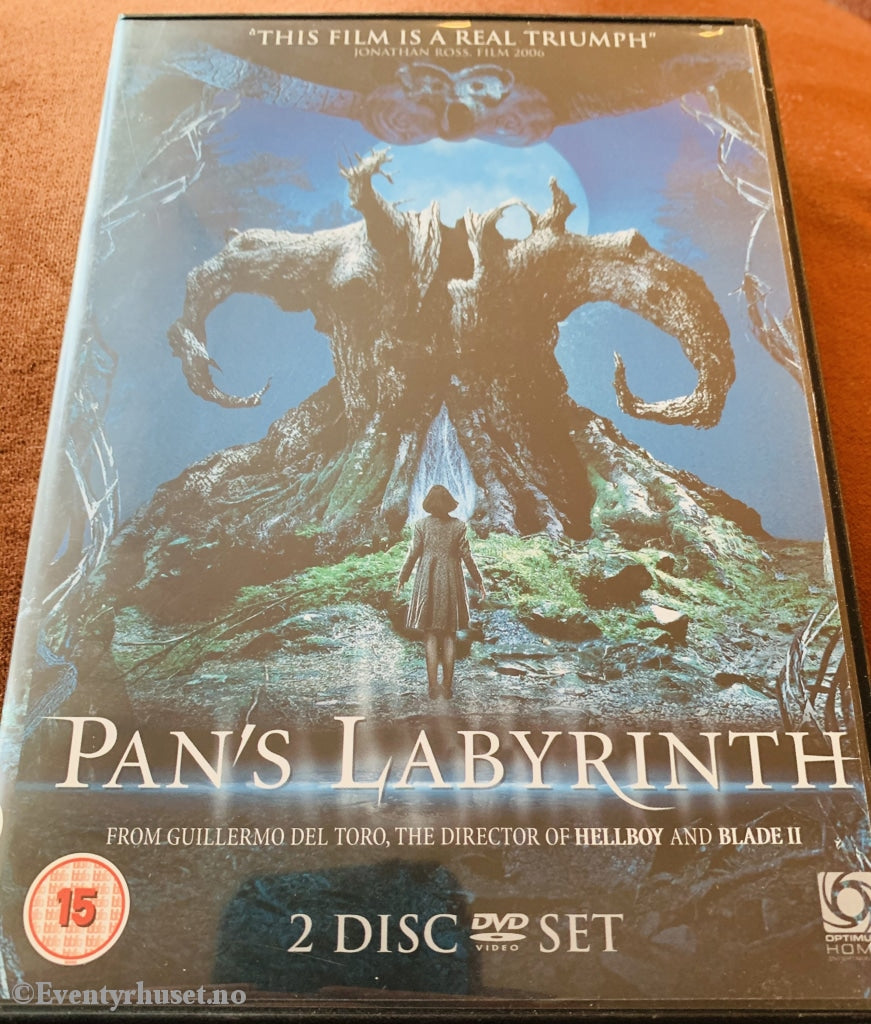 Pans Labyrint. 2006. Dvd. 2-Disker. Dvd