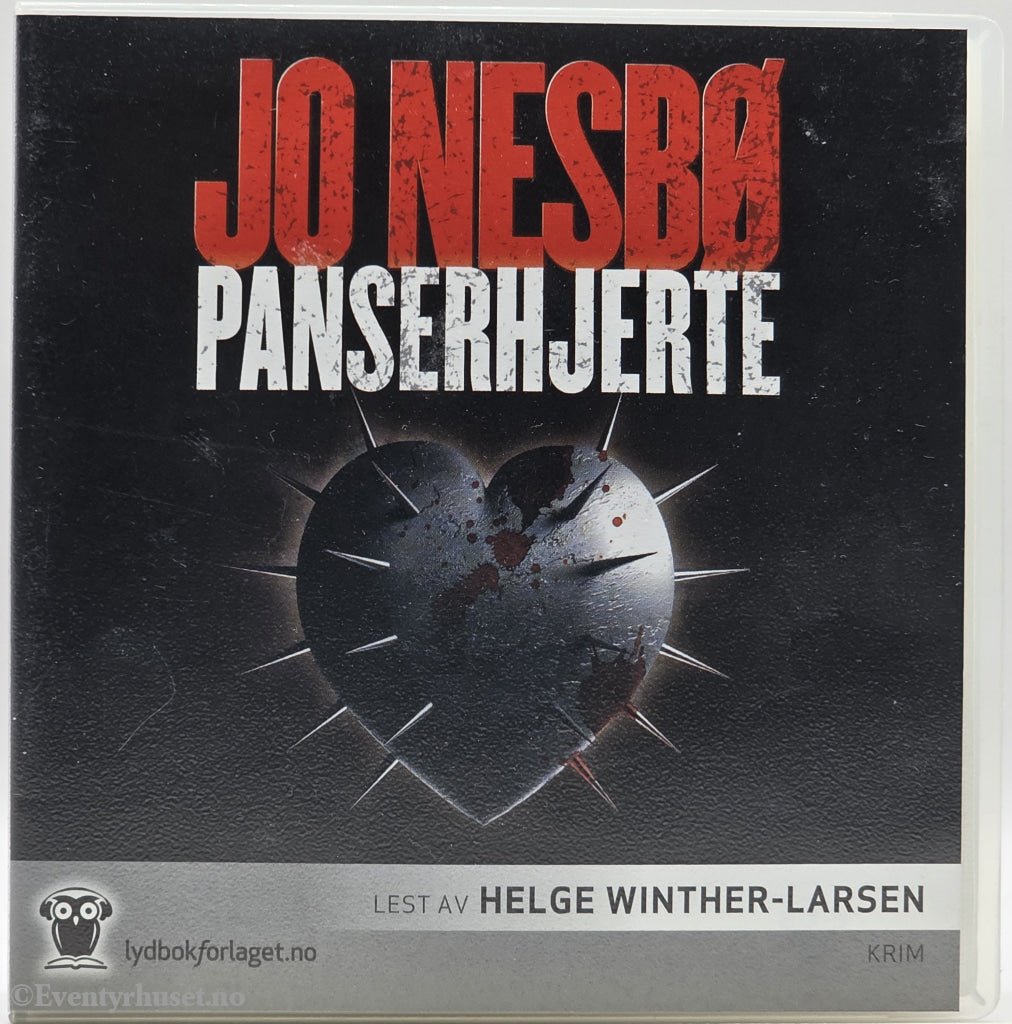 Panserhjerte – Jo Nesbø . Lydbok på CD.