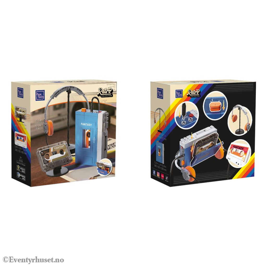 Pantasy Original Construction Set Cassette Player Toys