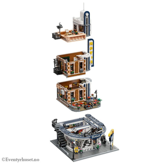 Pantasy Original Construction Set Motorcycle Restaurant Toys