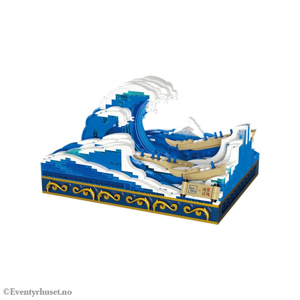 Pantasy Original Construction Set The Great Wave Of Kanagawa Toys
