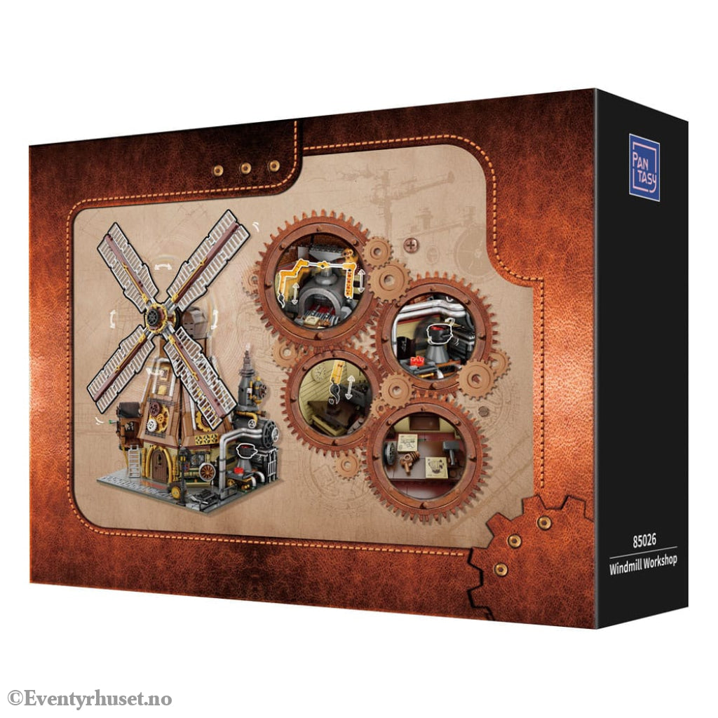 Pantasy Original Construction Steampunk Windmill Workshop Toys