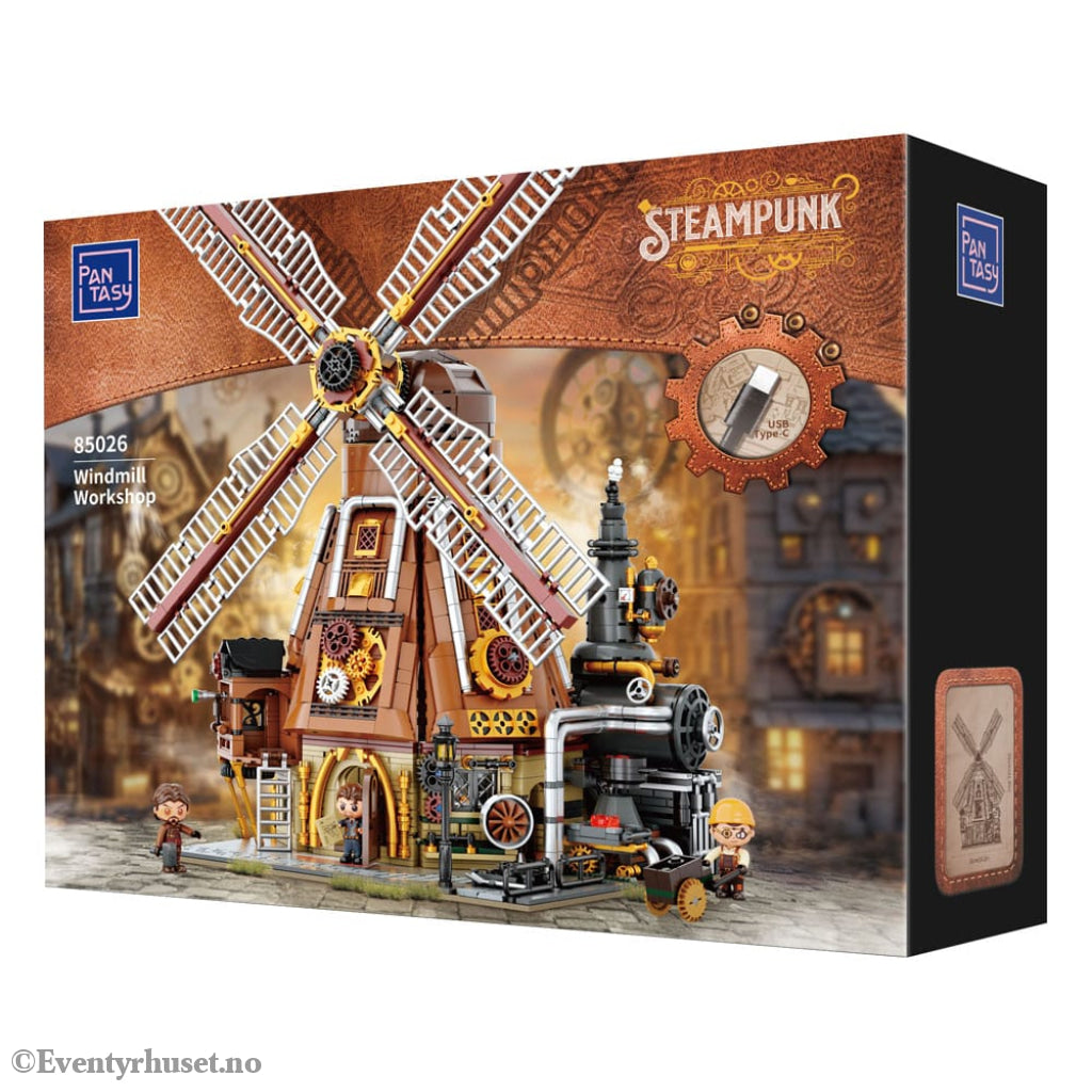 Pantasy Original Construction Steampunk Windmill Workshop Toys