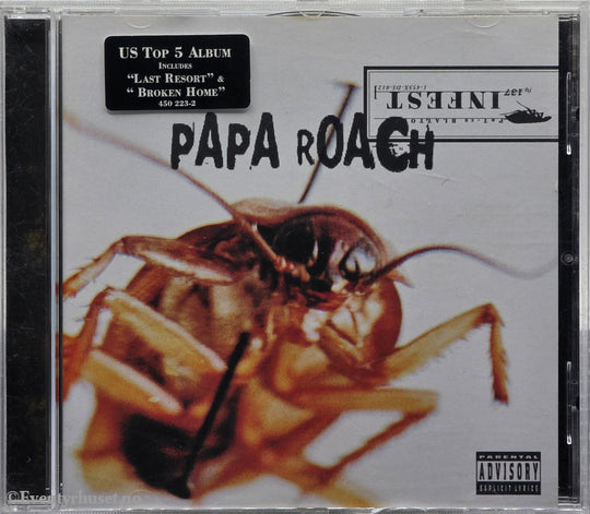 Papa Roach. 2000. Infest. CD.
