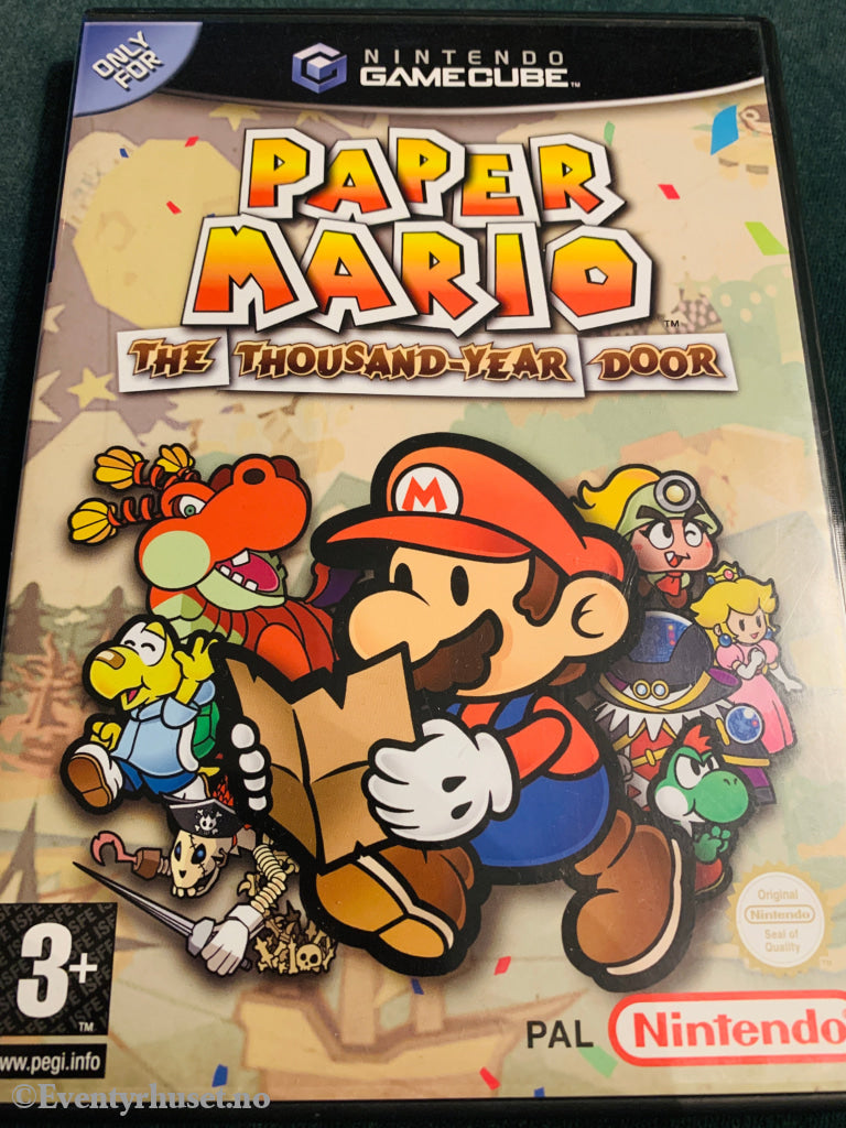 Paper Mario - he Thousand-Year Door. Gamecube.