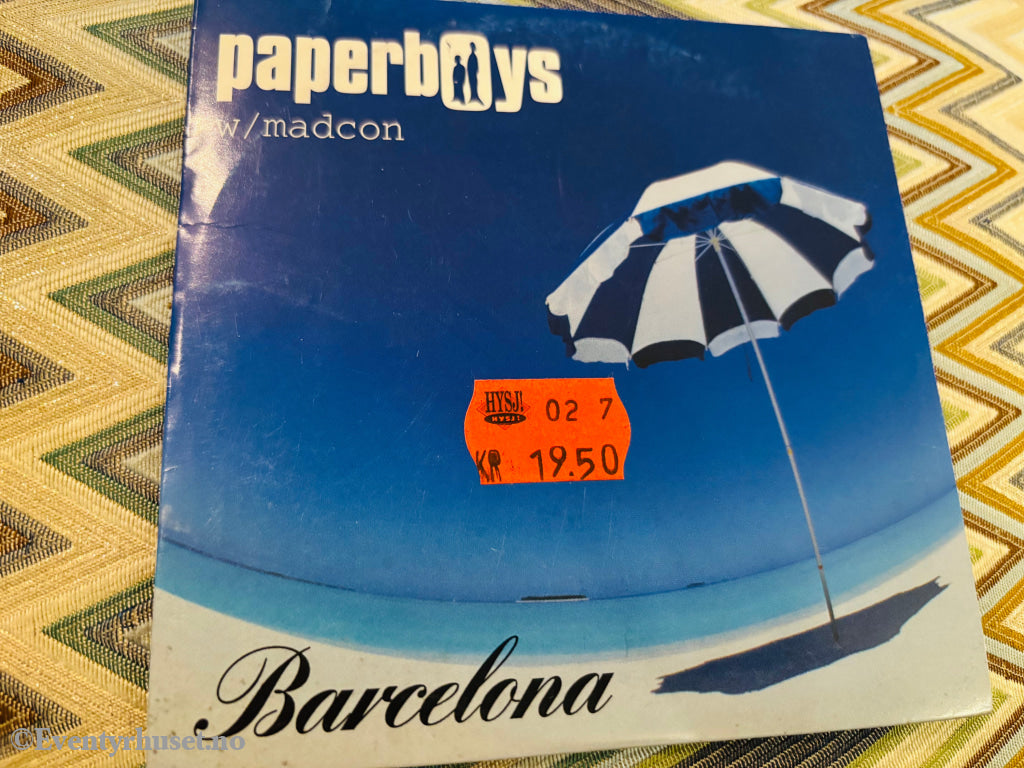 Paperboys w/ Madcon. Barcelona. CD.