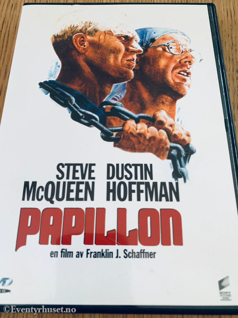 Papillon (1973). DVD.