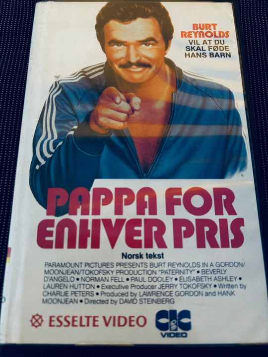 Pappa for enhver pris. 1982. VHS Big Box. VHS