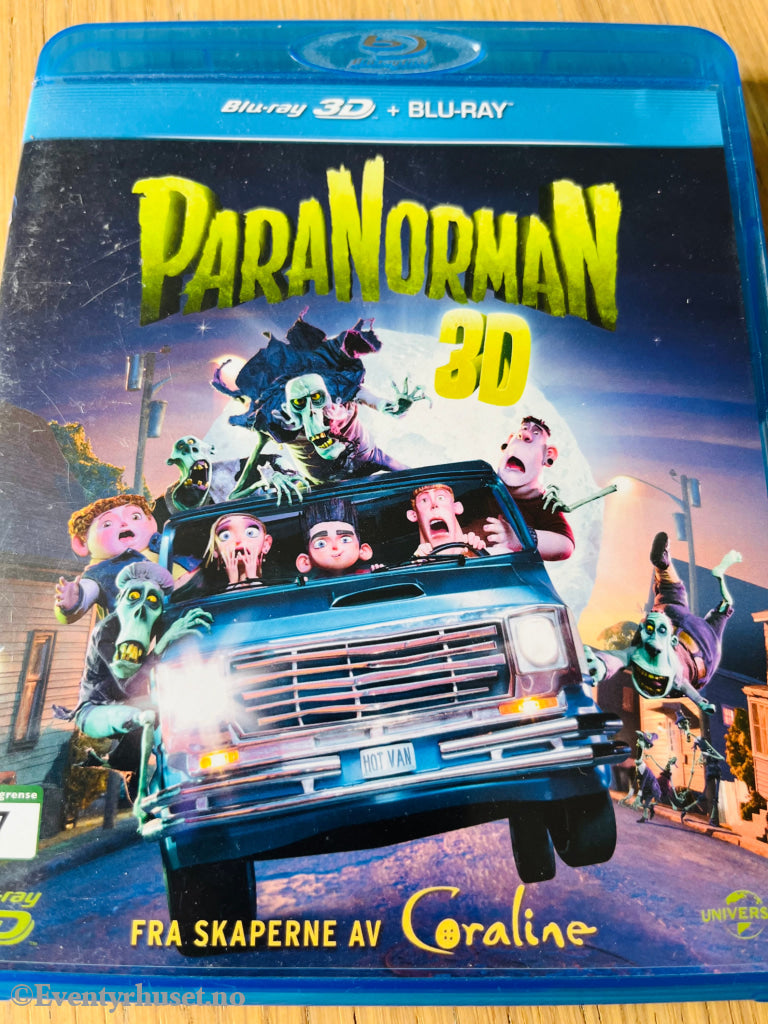 Paranorman 3D. Blu - Ray. Blu - Ray Disc