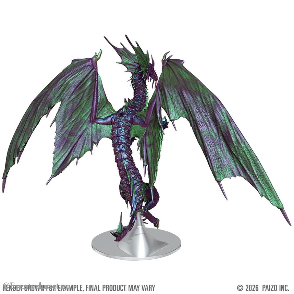 Pathfinder Battles Boxed prepainted Miniatures Adult Mirage Dragon 23 cm Collectibles