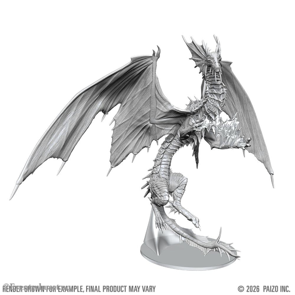 Pathfinder Deep Cuts Unpainted Boxed Miniature Adult Mirage Dragon 23 cm Games