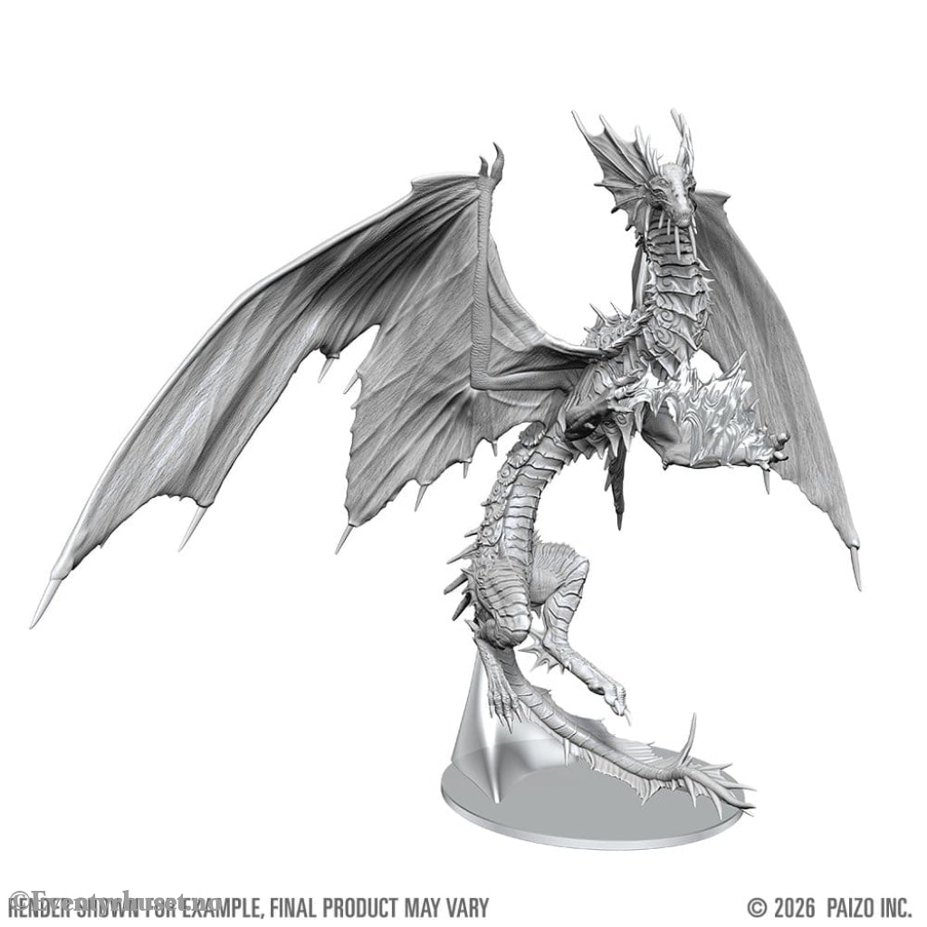 Pathfinder Deep Cuts Unpainted Boxed Miniature Adult Mirage Dragon 23 cm Games