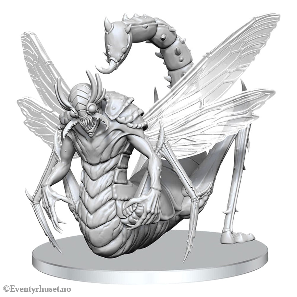 Pathfinder Deep Cuts Unpainted Miniature Derakni (Locust Demon) Games