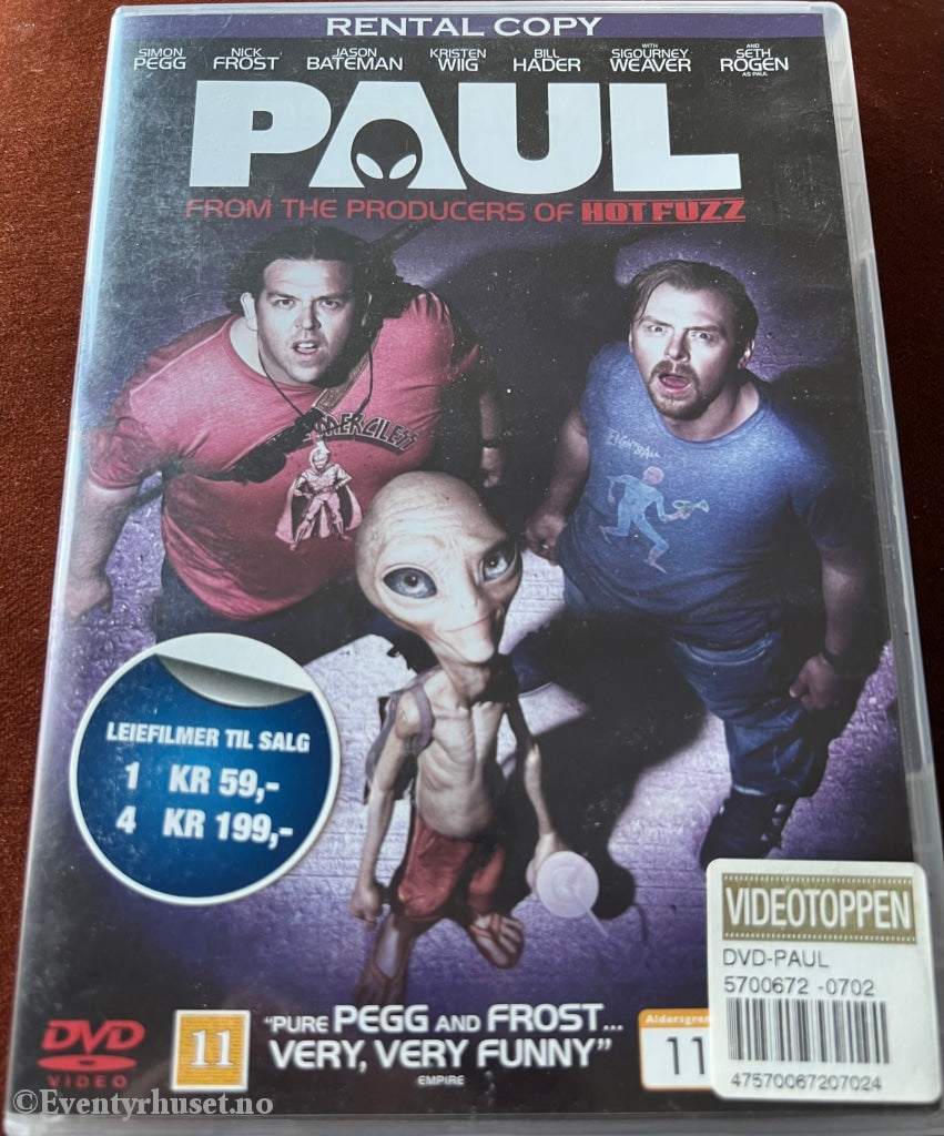 Paul. Dvd. Dvd