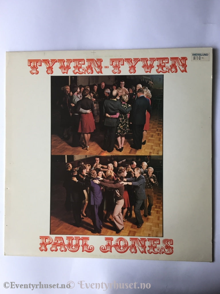 Paul Jones. Tyven - Tyven. Grammofon Plate. Plate