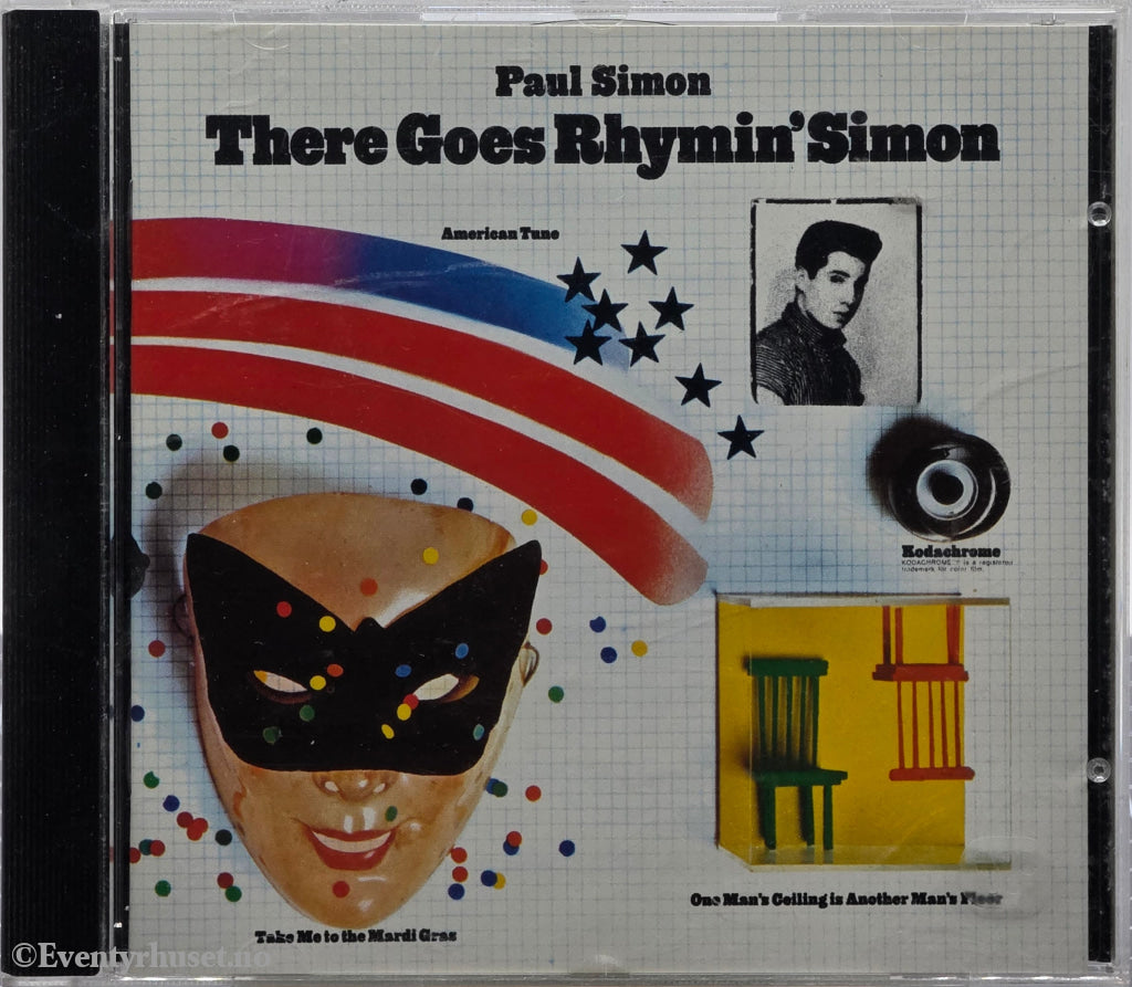 Paul Simon. There Goes Rhymin’ Simon. 1973 . Musikk-CD.