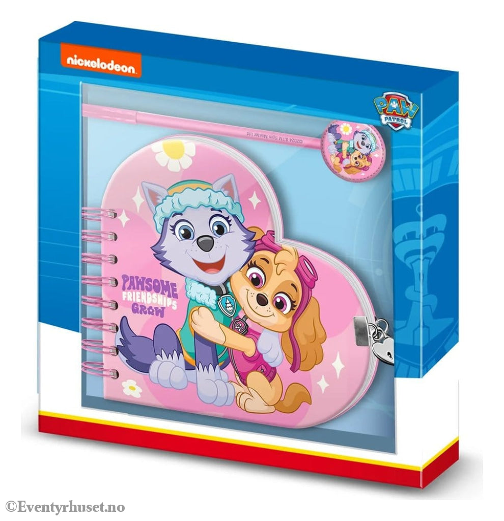 PAW Patrol Notebook with Pen Gift Set Pawsome Friendships Grow Home & Gifts