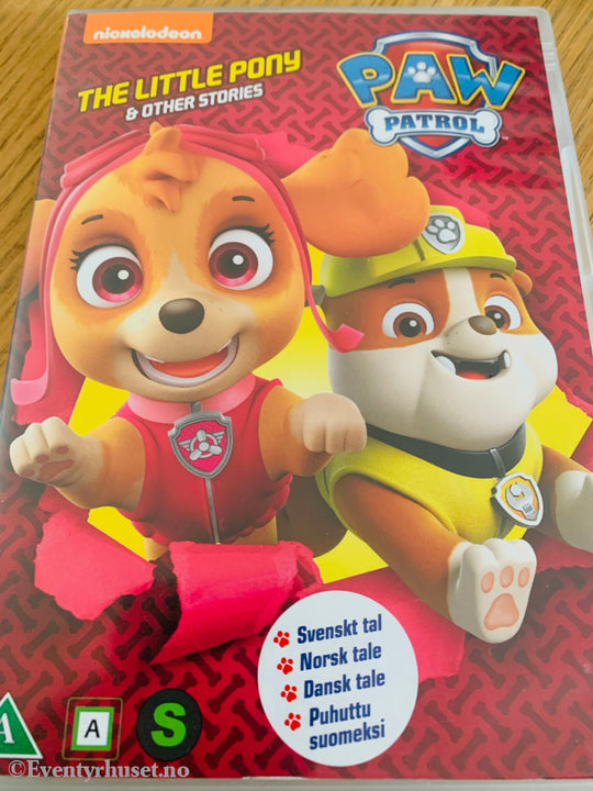 Paw Patrol: The Little Pony & Other Stories (2021). DVD. Egmont Film