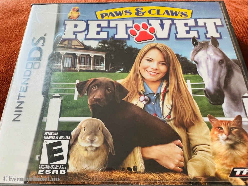 Paws & Claws - Pet Vet. Nintendo Ds. Ds