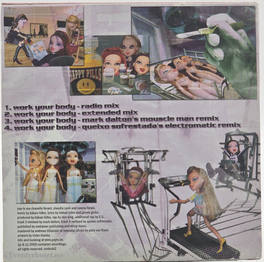 Pay TV feat. Don King. 2003. Work Your Body. CD.