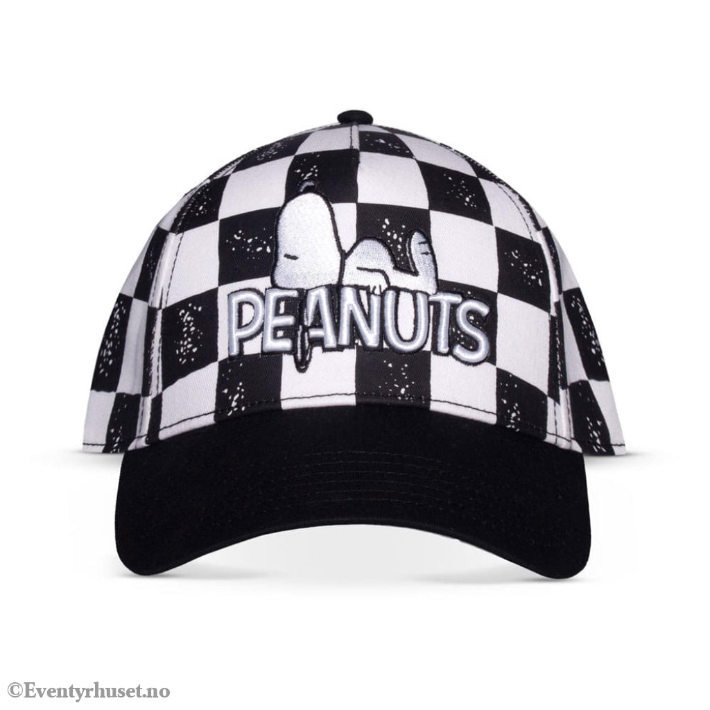 Peanuts Baseball Cap Checkerboard Logo Fashion & Accessories