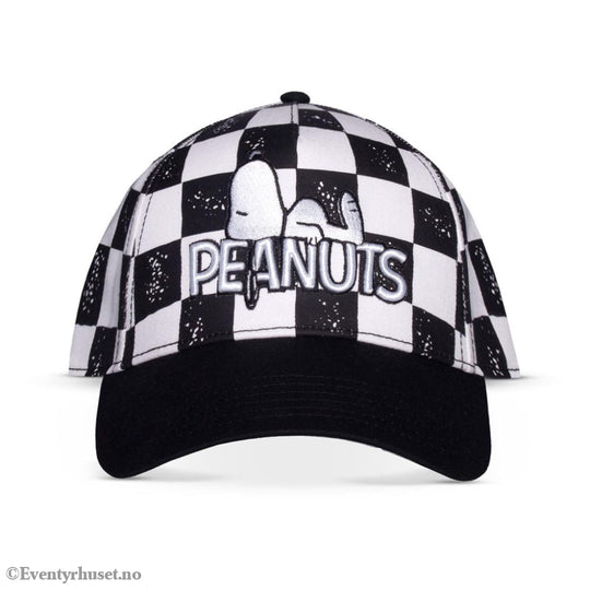 Peanuts Baseball Cap Checkerboard Logo Fashion & Accessories