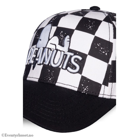 Peanuts Baseball Cap Checkerboard Logo Fashion & Accessories