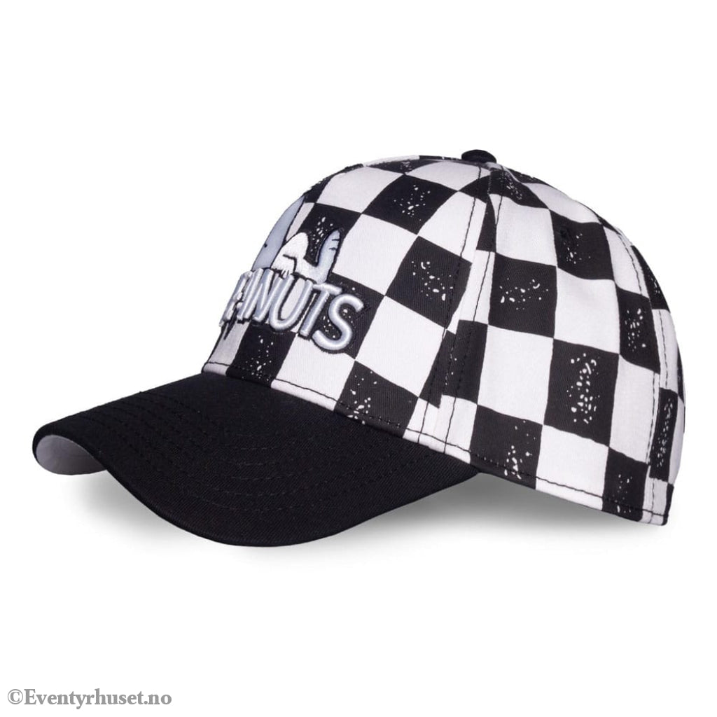 Peanuts Baseball Cap Checkerboard Logo Fashion & Accessories