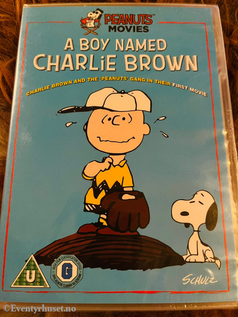 Peanuts (Knøttene) - A Boy Named Charlie Brown. Dvd. Ny I Plast! Dvd