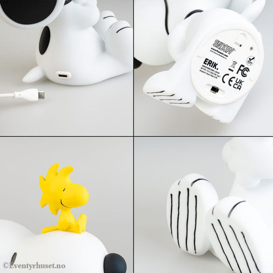 Peanuts Lamp with USB-C Snoopy Home & Gifts