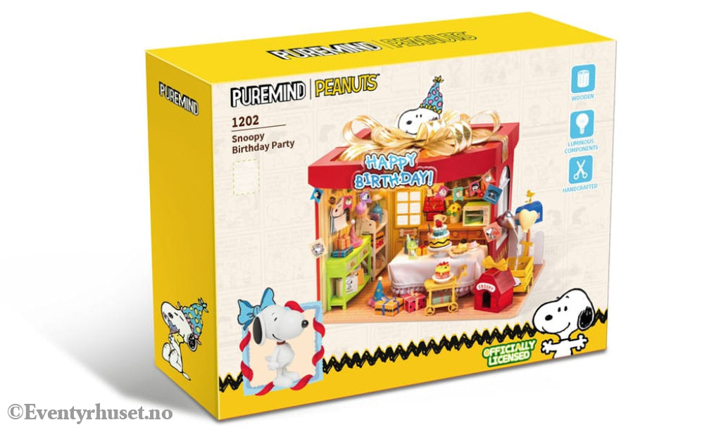 Peanuts Puremind Construction Birthday Party Toys
